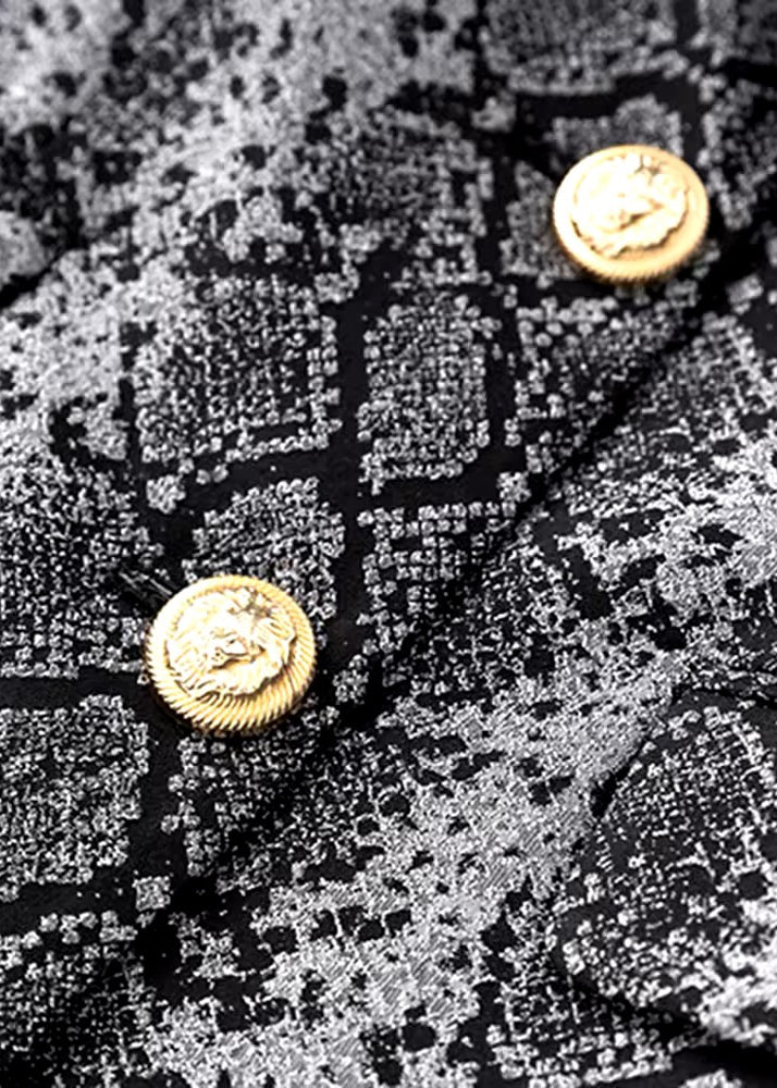 Orsola Snakeskin Pattern Blazer