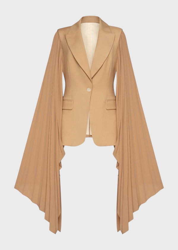 Shreya Wing-Sleeve  Blazer