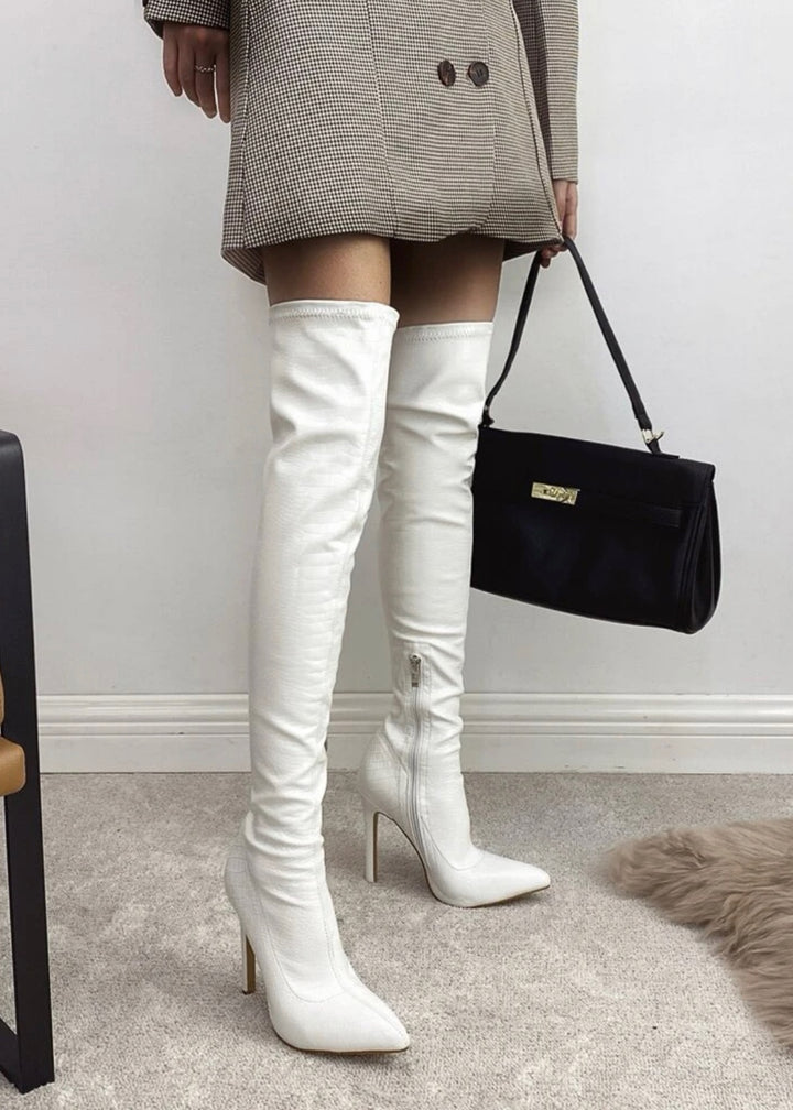 Over-The-Knee Stiletto Boots