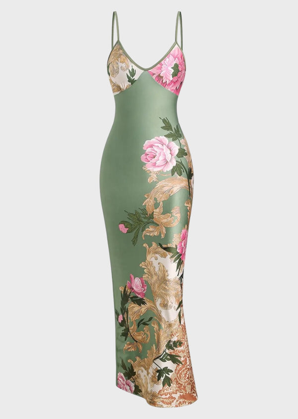 Tanya Floral Print Bodycon Dress