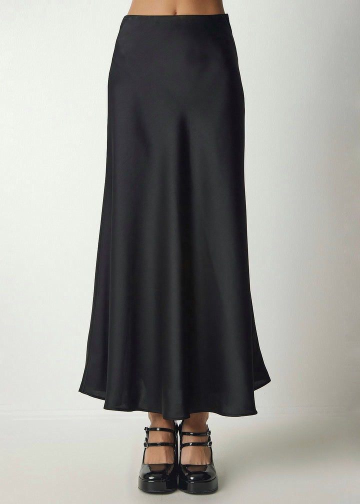 Lizzie Satin Maxi Dress