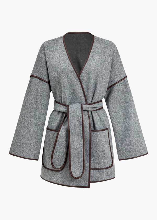 Iva Belted Wool Coat