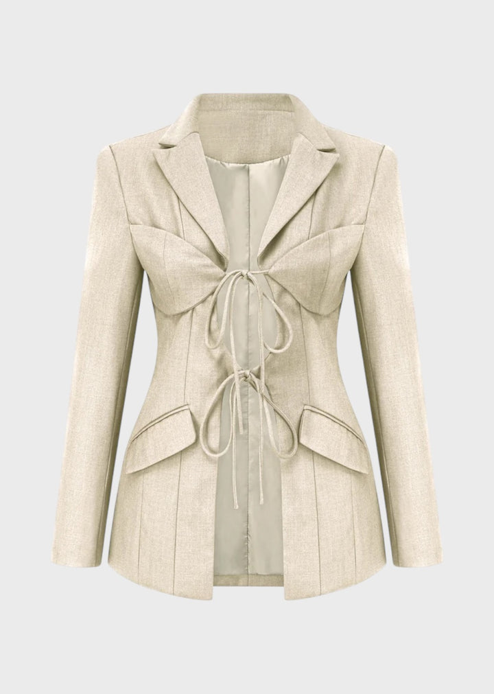 Priscilla Tied Front Blazer