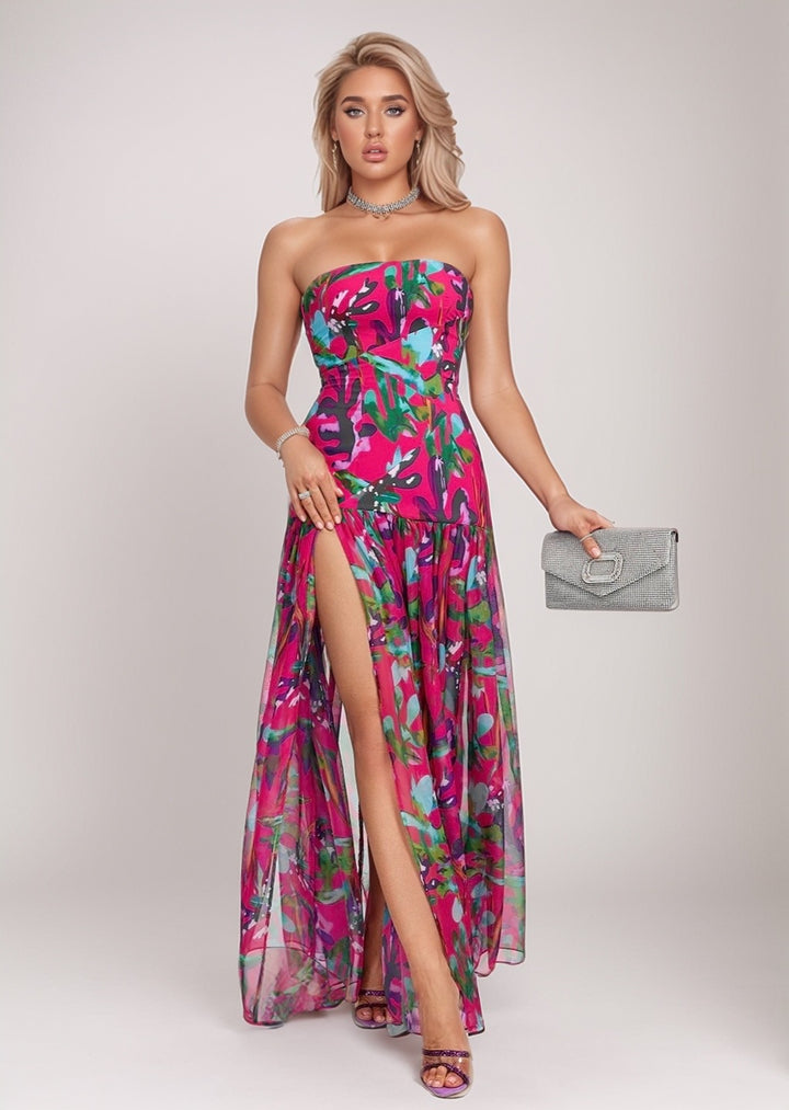 Estella Flared Maxi Dress