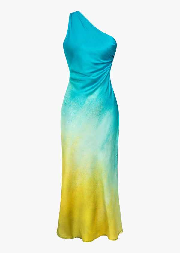 Darlene Ombre Print Maxi Dress