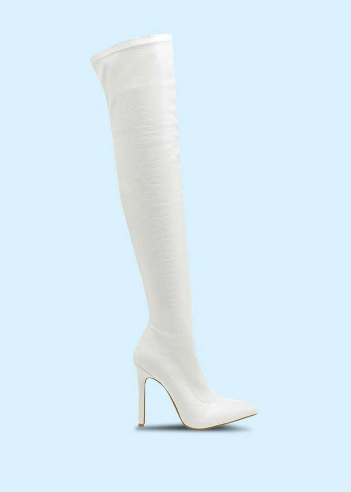 Over-The-Knee Stiletto Boots