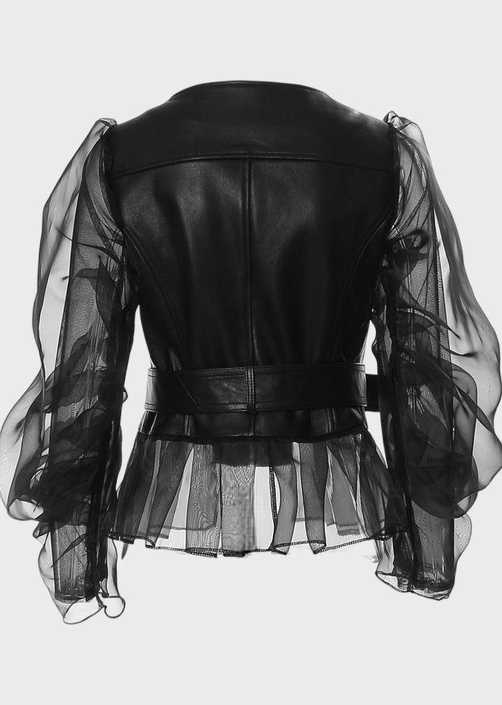 Vitalia Eco-Leather Jacket