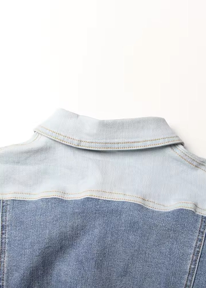 Dorotea Patchwork Denim Shirt