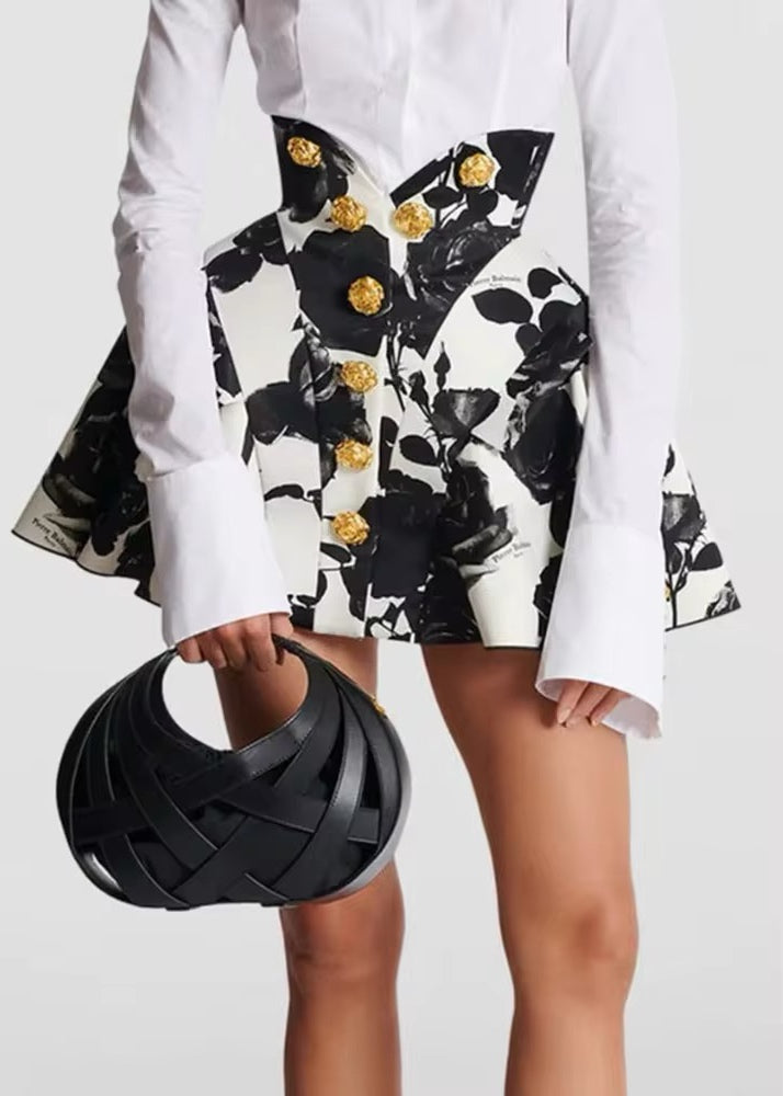 Marielle Floral Print Mini Skirt