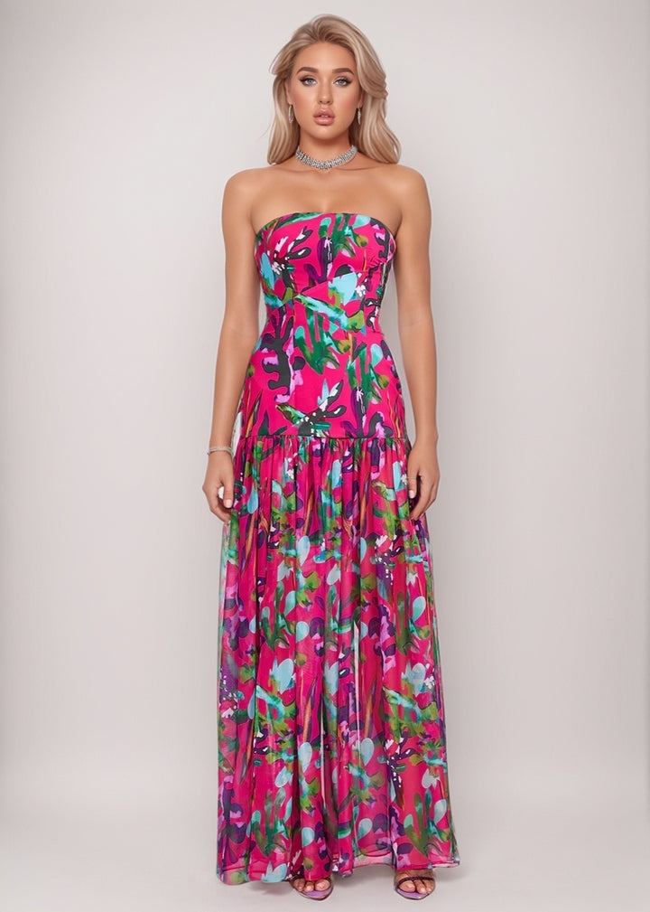 Estella Flared Maxi Dress