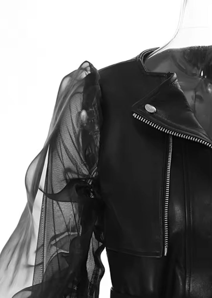 Vitalia Eco-Leather Jacket