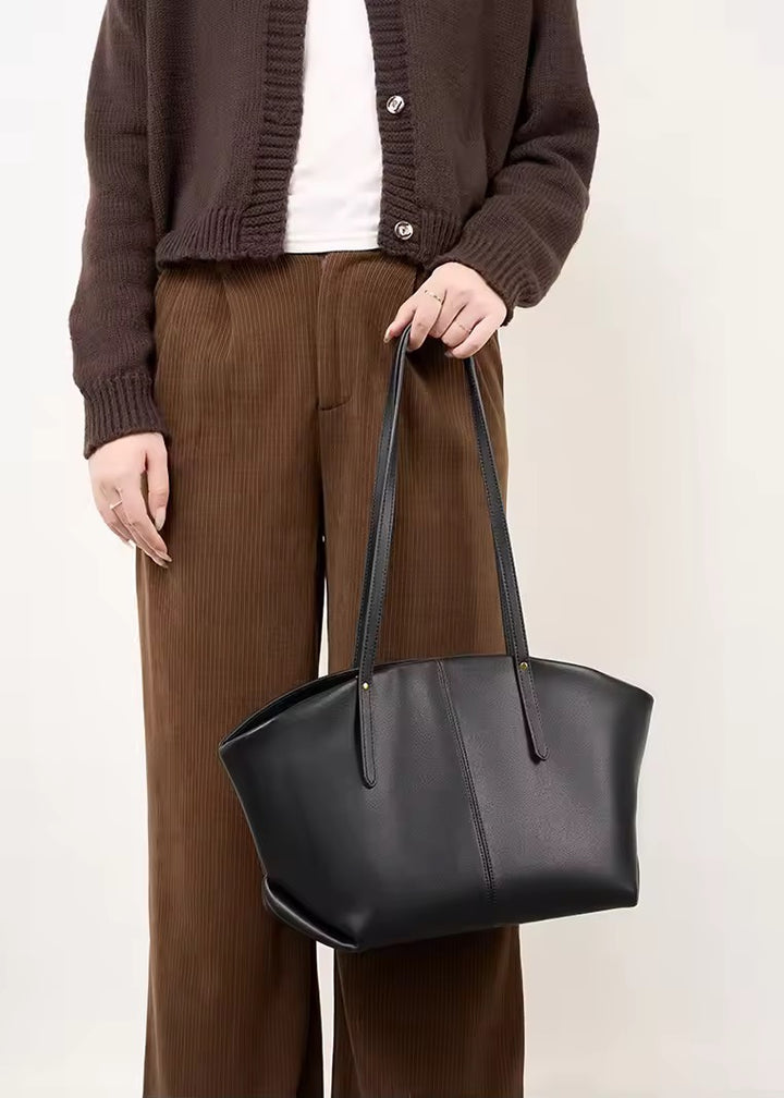 Eco-Leather Tote Shoulder Bag