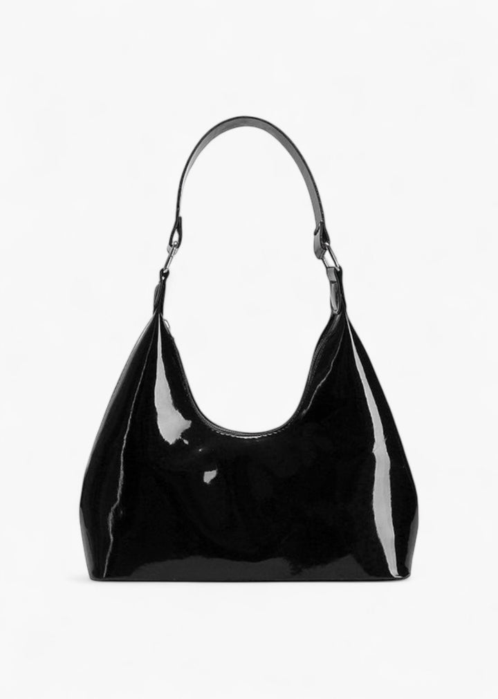 Patent Leather Shoulder Handheld Bag