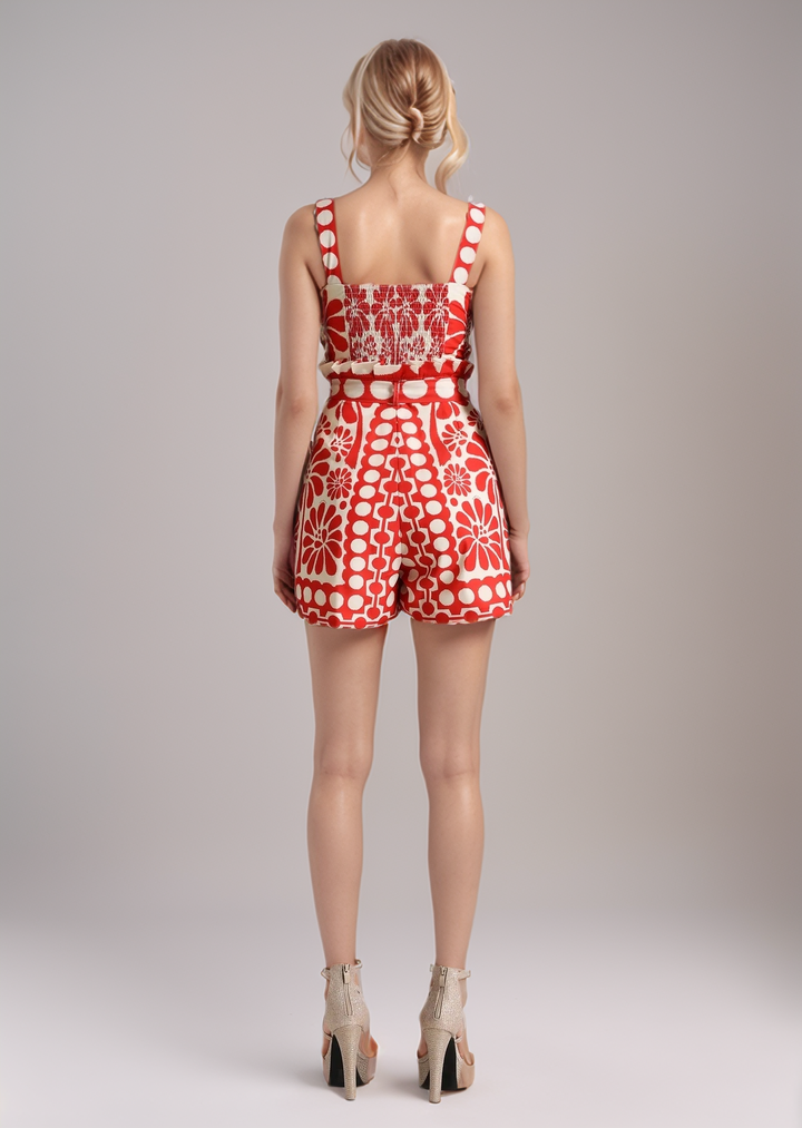 Armida Printed Playsuit