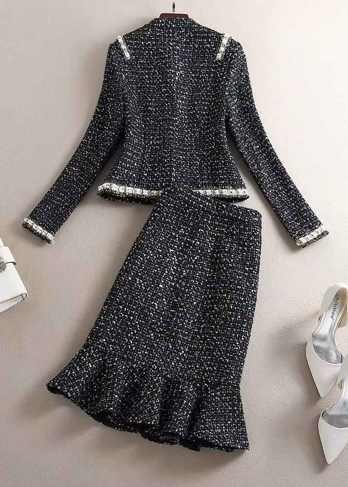 Juanita Tweed Two-Piece Suit