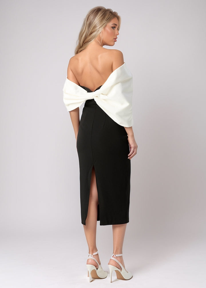 Gala Off-Shoulder Tube Dress