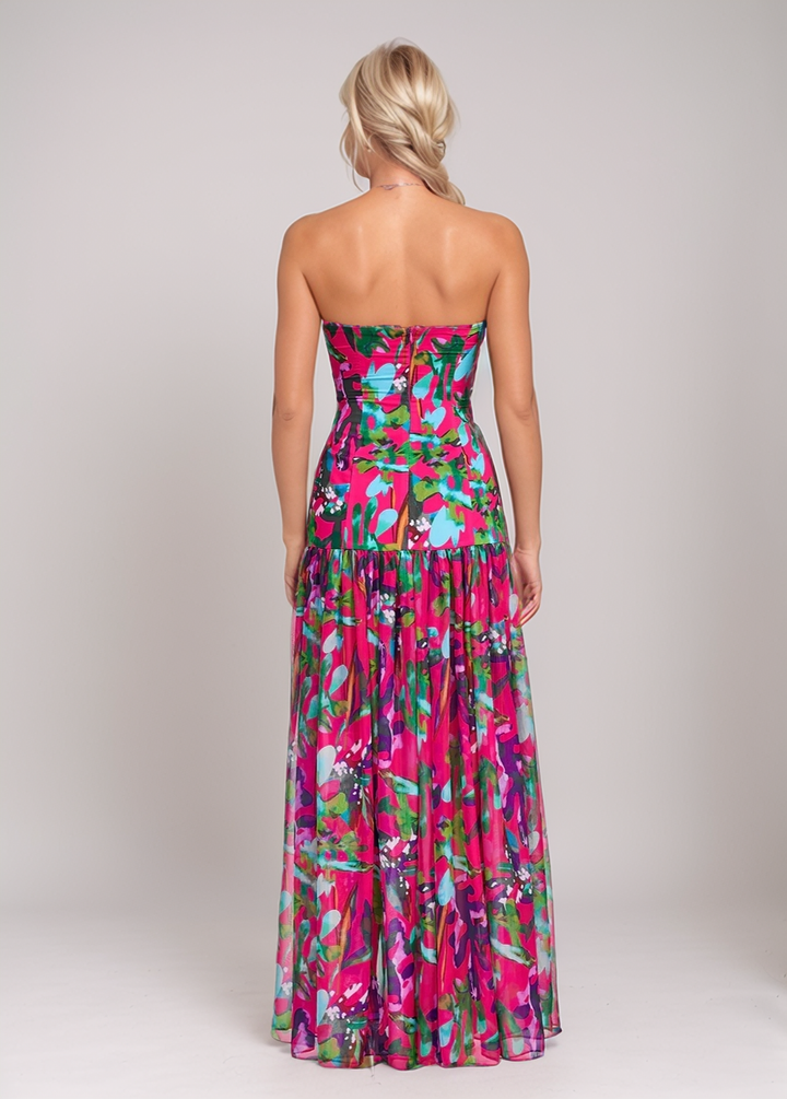 Estella Flared Maxi Dress