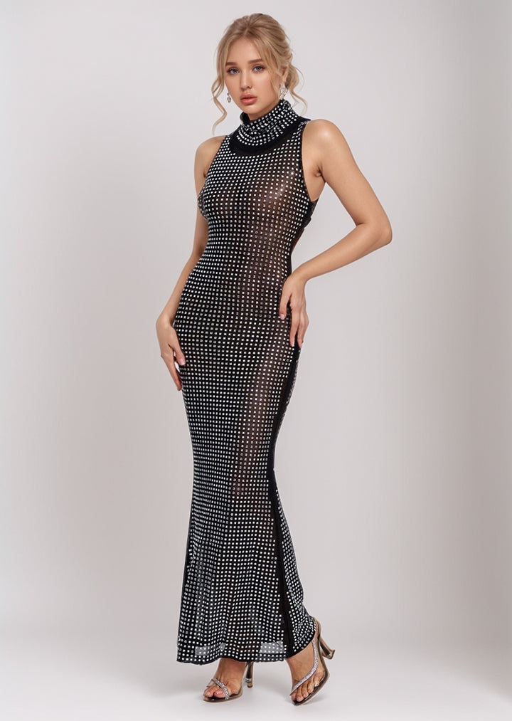 Tina Sequined Maxi Dress