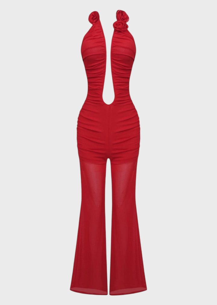 Hannah Mesh Jumpsuit