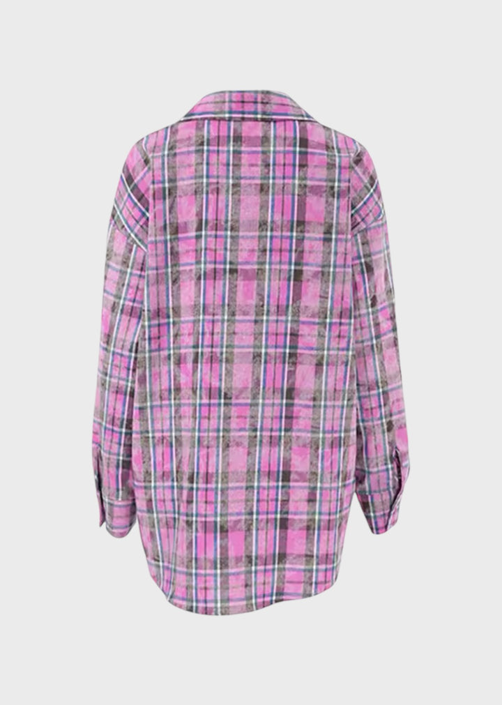 Claire Loose Plaid Shirt