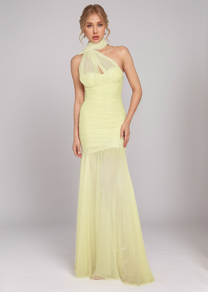 Laverne Halter Maxi Dress